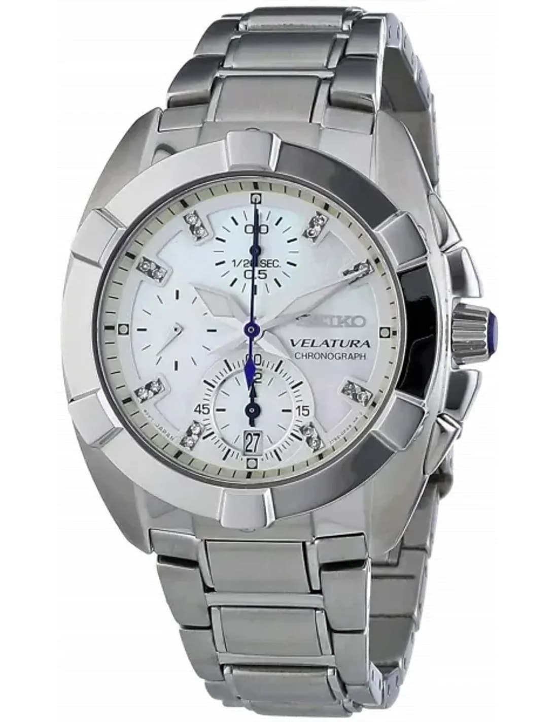 Montre Seiko SNDZ19P1 Chronographe Velatura en Acier Inoxydable