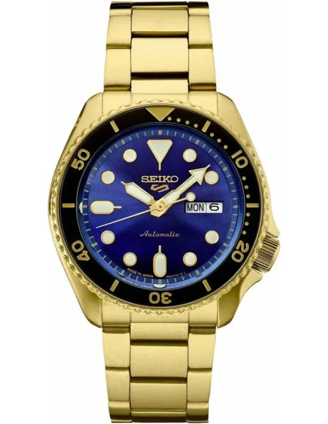 Montre Homme Seiko 5 Sports U.S SRPK20 automatique cadran bleu