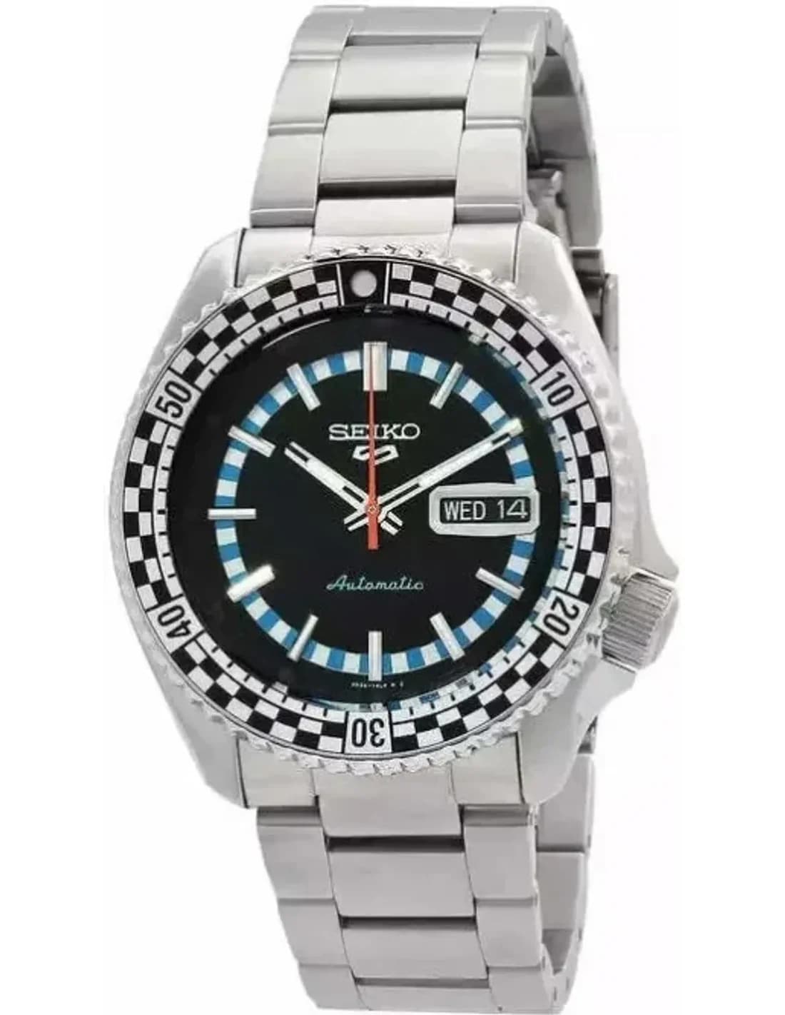 Montre Seiko SRPK67K1 Automatique Cadran Damier Acier