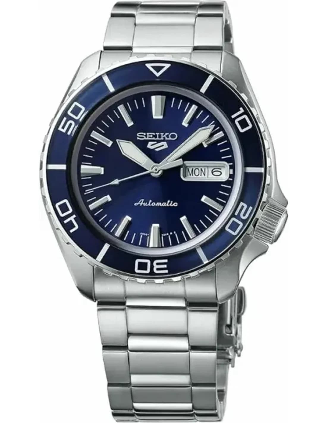 Montre Homme Seiko 5 Sports SRPK97K1 automatique cadran bleu