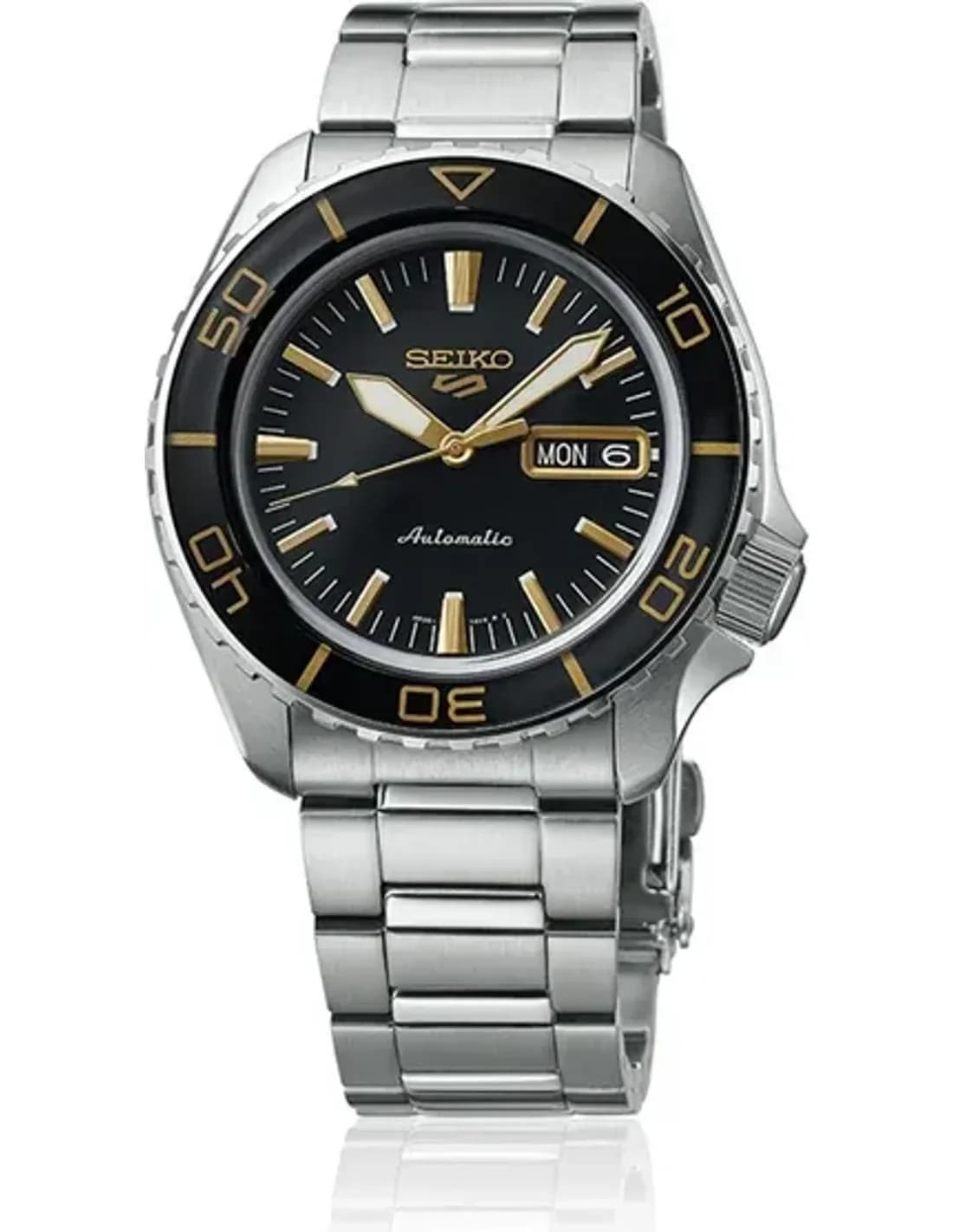 Montre Homme Seiko SRPK99K1 Automatique Acier Cadran Noir