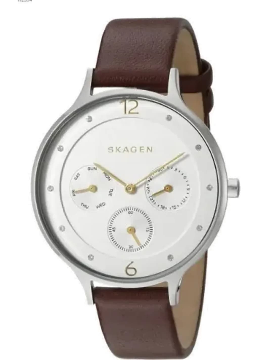 Montre Skagen SKW2394 Anita Rouge à Cadran Épuré