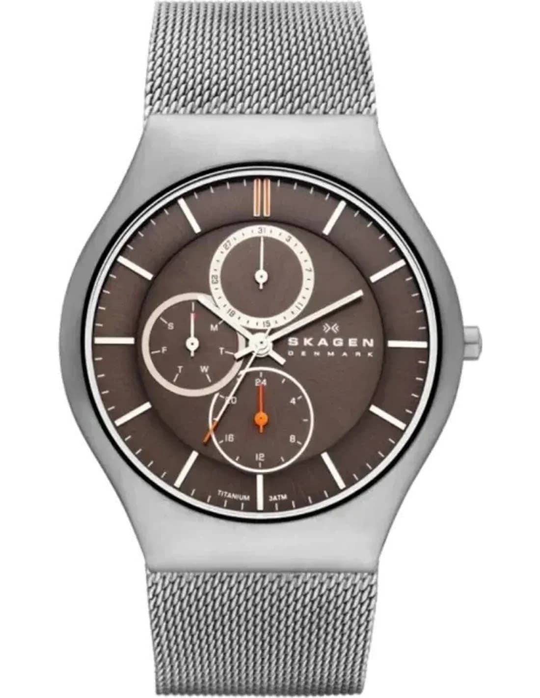 Montre Skagen SKW6036 en Titane et Maille Milanaise