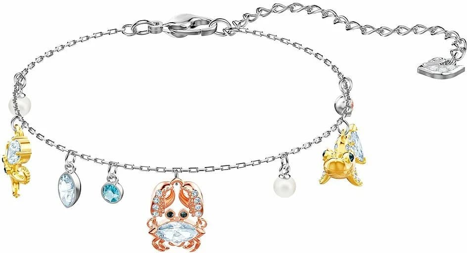 Bracelet Swarovski Ocean 5462584 plaqué rhodium cristaux multicolores