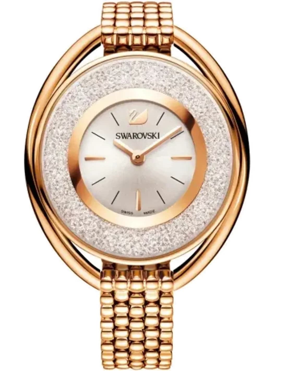 Montre Femme Swarovski Crystalline 5200341 en métal or rose