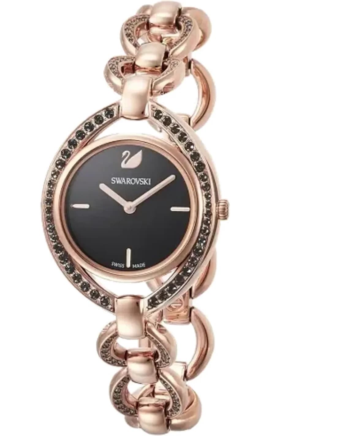 Montre Swarovski Stella 5376806 en métal doré or rose