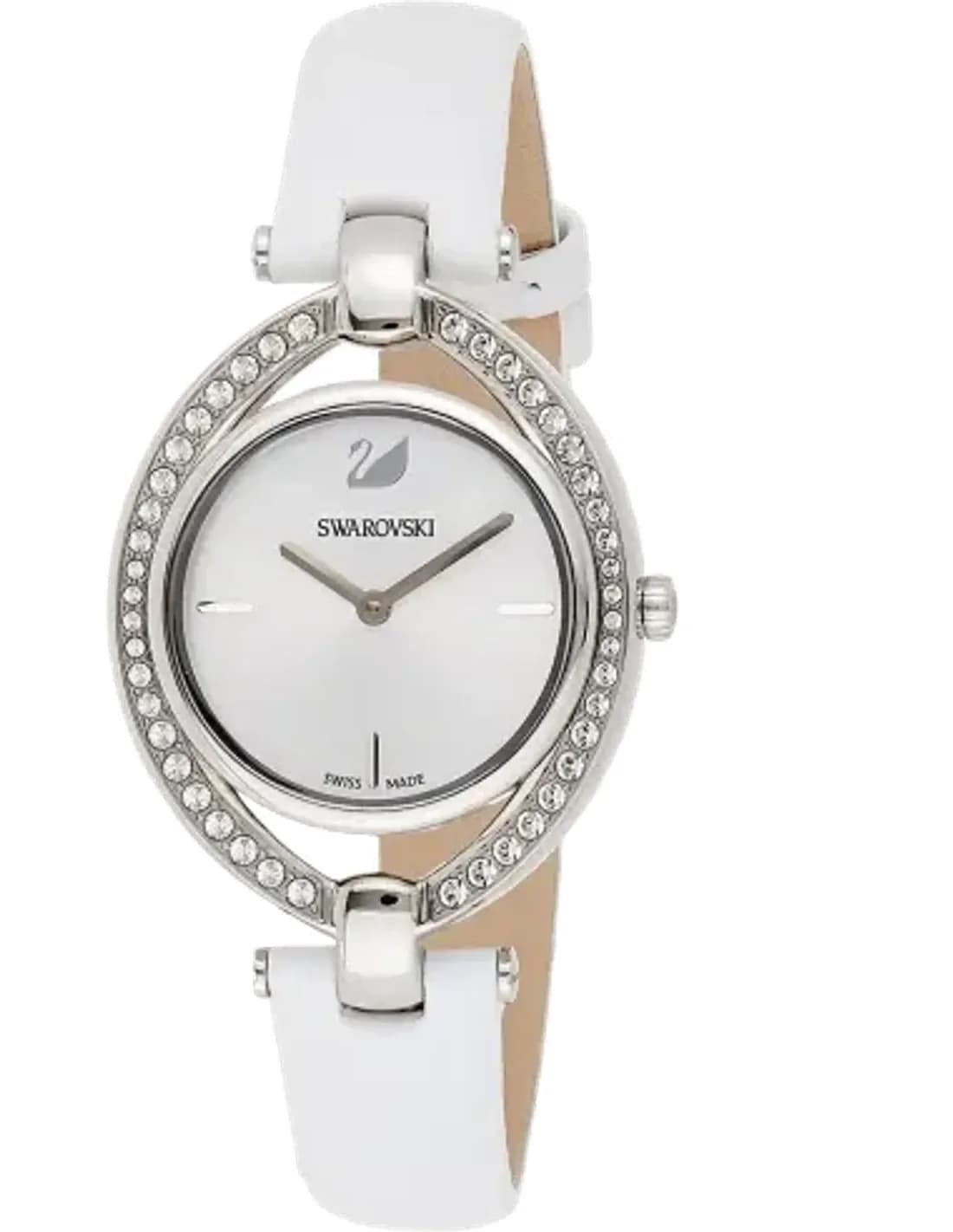 Montre Swarovski Stella 5376812 Acier cuir blanc