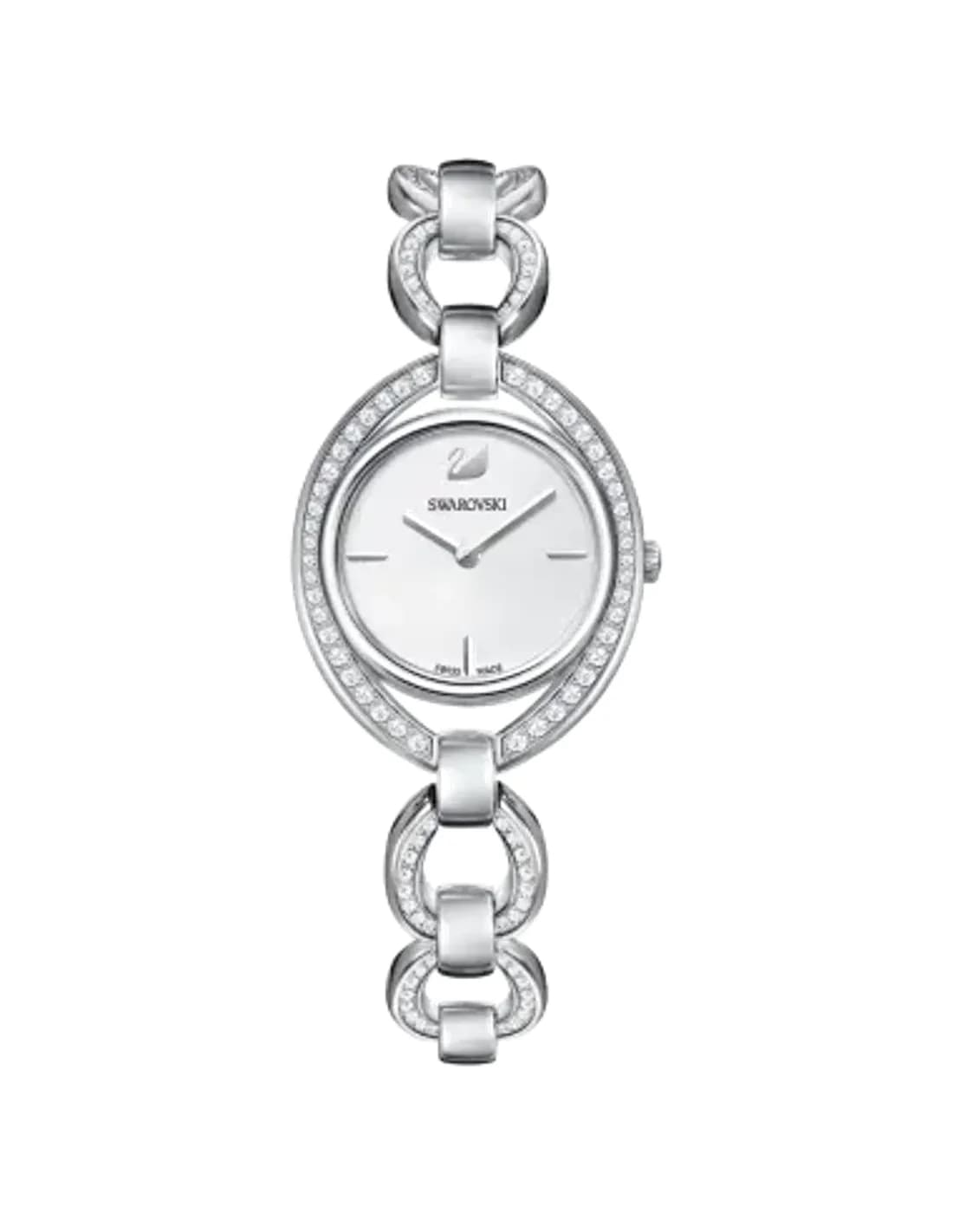 Montre Swarovski 5376815 Stella Ovale en Métal Argenté
