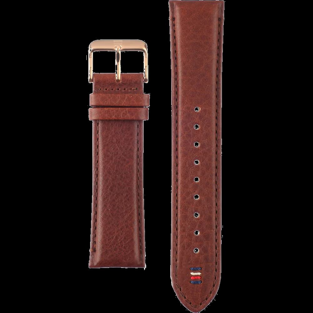 Bracelet Tommy Hilfiger en cuir véritable - largeur 22mm