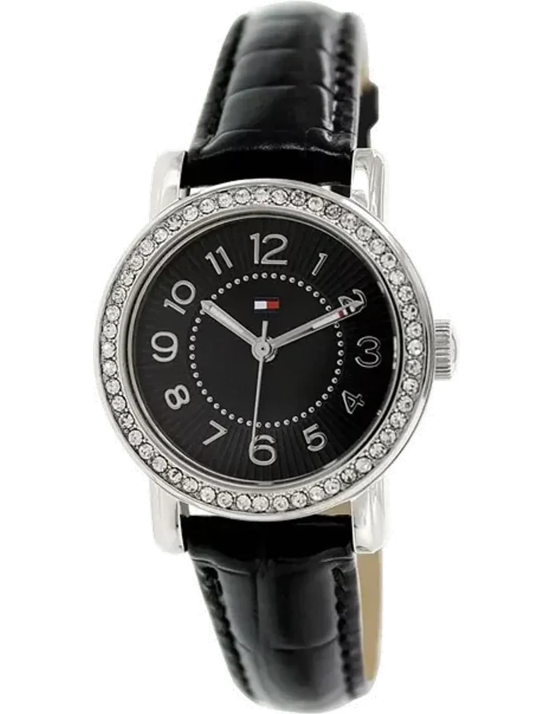 Montre Femme Tommy Hilfiger 1781474 Bracelet fin En Cuir Noir