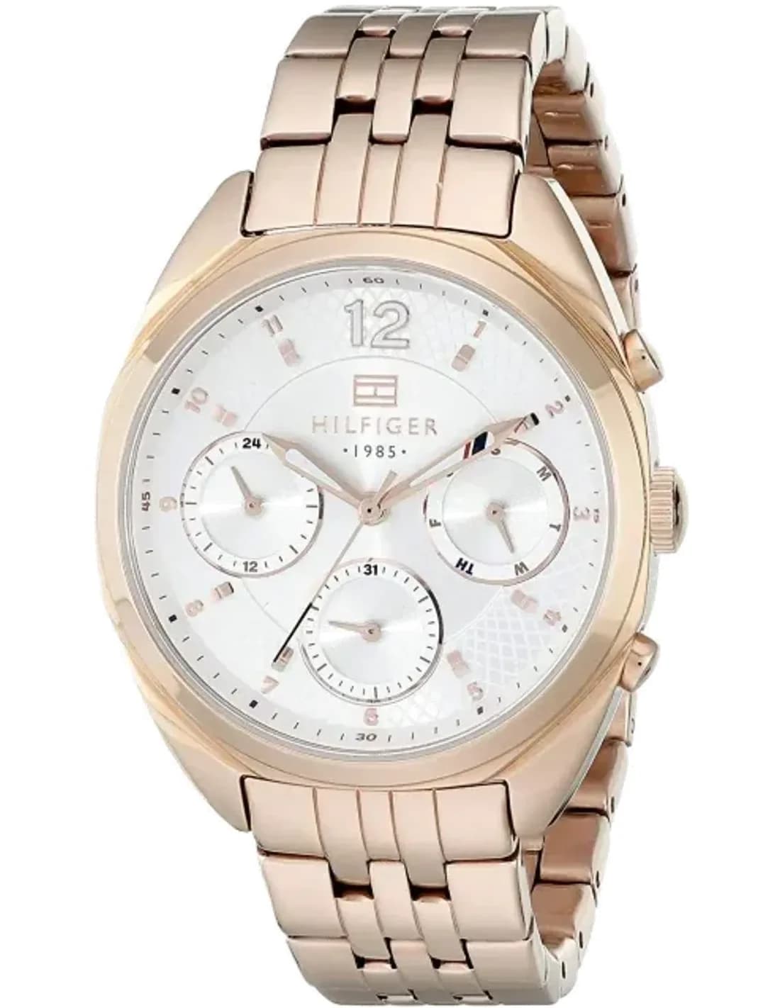 Montre Femme Tommy Hilfiger 1781487 Bracelet doré rose en acier