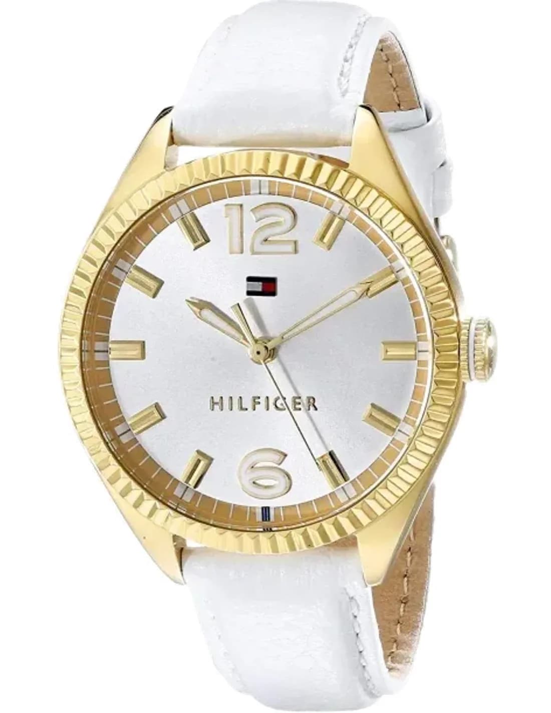 Montre Femme Tommy Hilfiger 1781517 Bracelet en cuir blanc