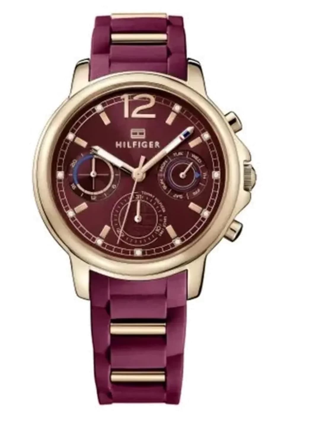 Montre Femme Tommy Hilfiger Claudia 1781744 Rouge