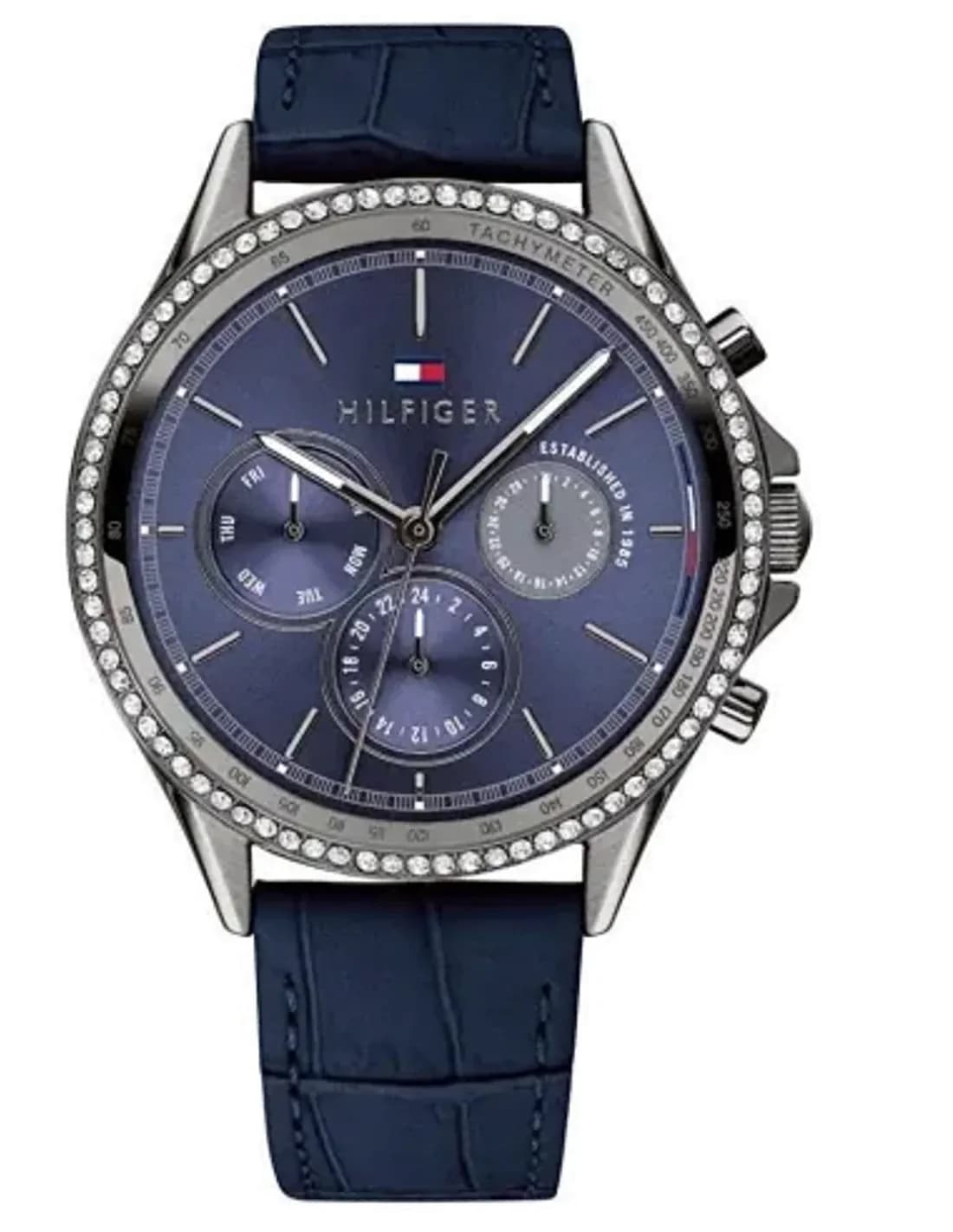 Montre Femme Tommy Hilfiger Ari 1781979 Bleu Cuir