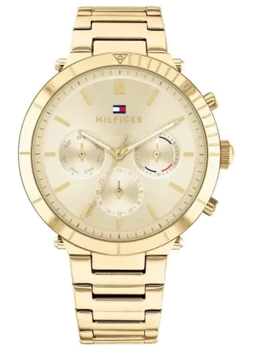 Montre Femme Tommy Hilfiger Emery 1782350 acier doré or jaune