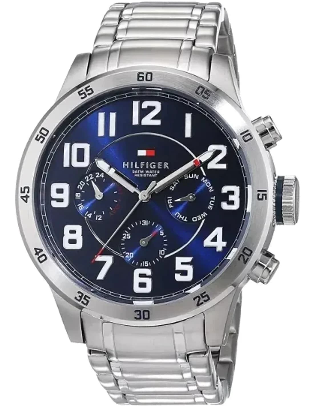Montre Homme Tommy Hilfiger 1791053 Cadran analogique bleu