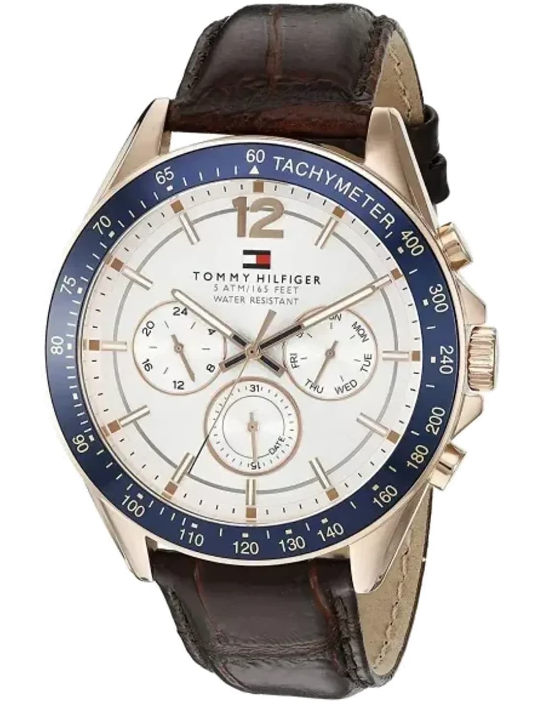 Montre Homme Tommy Hilfiger Sophisticated 1791118 Boîtier doré rose en acier