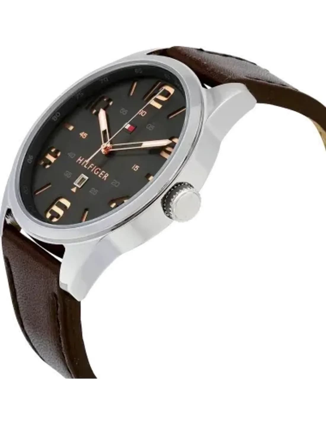 Montre Homme Tommy Hilfiger 1791157 Cuir marron