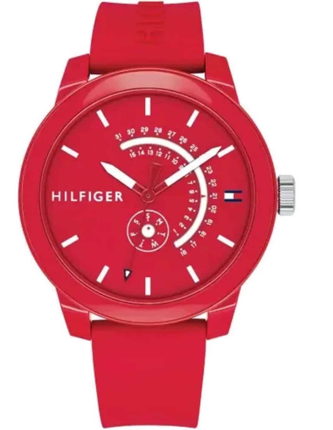 Montre Homme Tommy Hilfiger Denim 1791480 Rouge