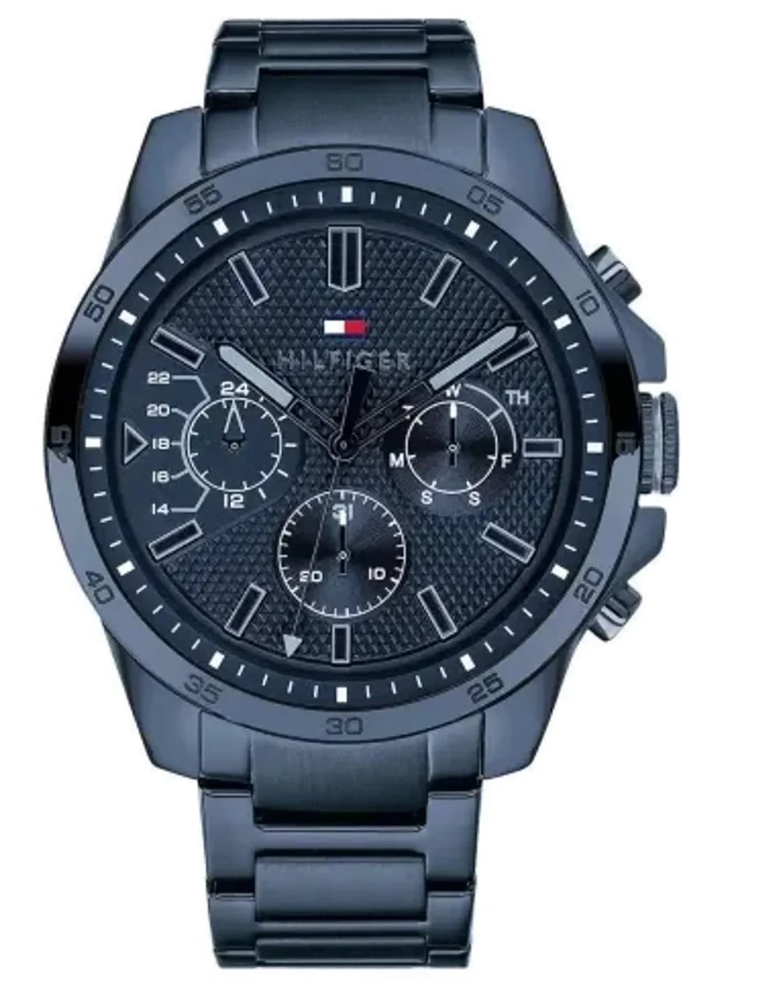 Montre Homme Tommy Hilfiger Decker 1791560 en acier bleu