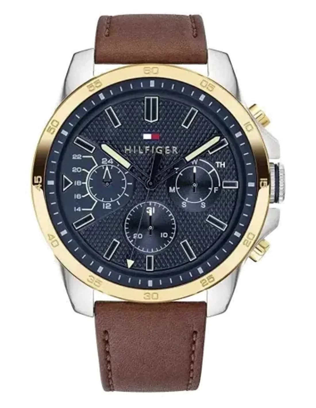 Montre Tommy Hilfiger 1791561 Decker avec bracelet en cuir marron