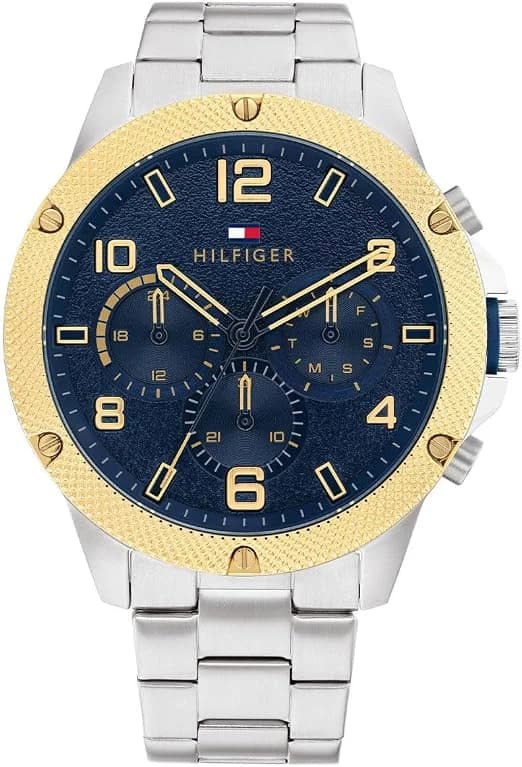 Montre Homme Tommy Hilfiger Blaze 1792031 cadran bleu bracelet acier