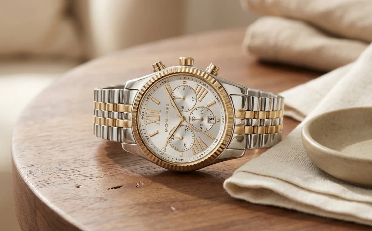 Michael Kors MK5955 : avis et test complet de la Lexington bicolore
