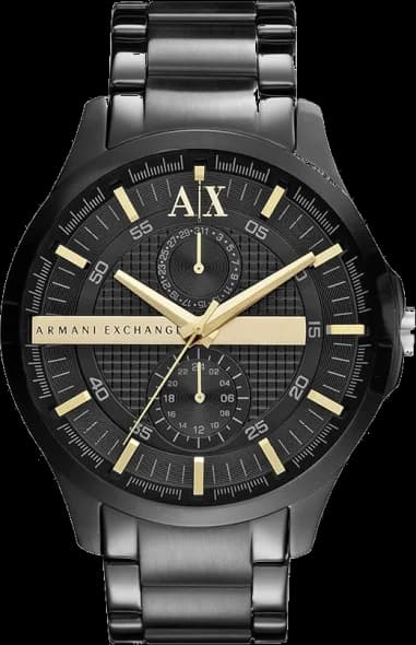 Armani Exchange AX2121 Men's Watch Black Stainless Steel Bracelet