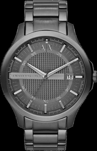 Armani Exchange AX2135 Hampton Grey Stainless Steel Bracelet Men's Watch