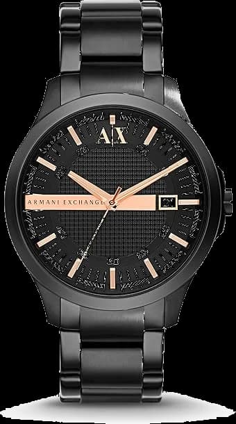 Armani Exchange AX2150 Hampton Black Stainless Steel Men's Watch