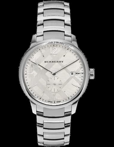 Montre Burberry BU10004 Classic Round en Acier Inoxydable