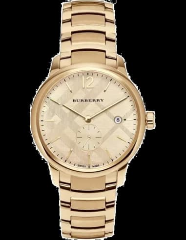 Burberry BU10006 Classic Round Gold Stainless Steel 40mm Men's Watch