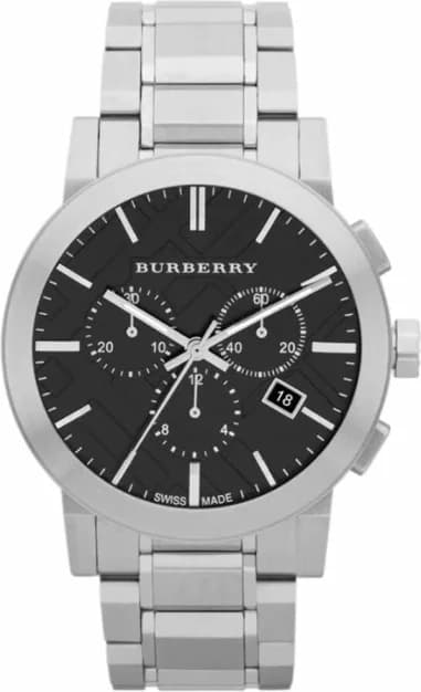 Burberry BU9351 Chronograph Stainless Steel Black Dial Men's Watch