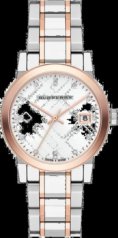 Montre Burberry The City BU9127 Bracelet acier bi-ton
