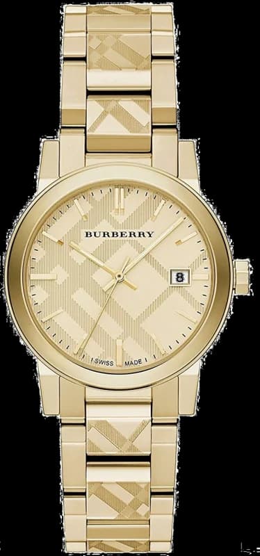 Montre Burberry The City BU9145 Bracelet acier doré