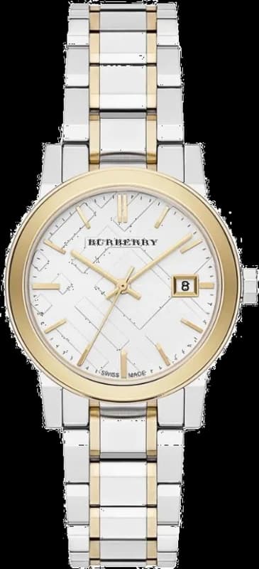 Burberry BU9217 The City Two-Tone Steel and Gold Women's Watch