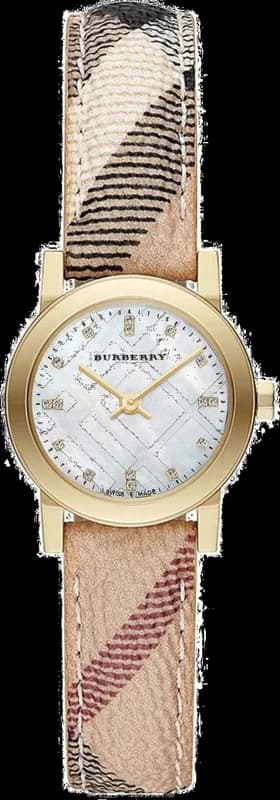 Burberry BU9226 Chronograph Leather Strap Men's Watch