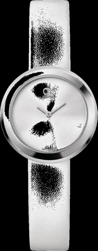 Montre Calvin Klein K3N231L6 avec Bracelet en Cuir Blanc