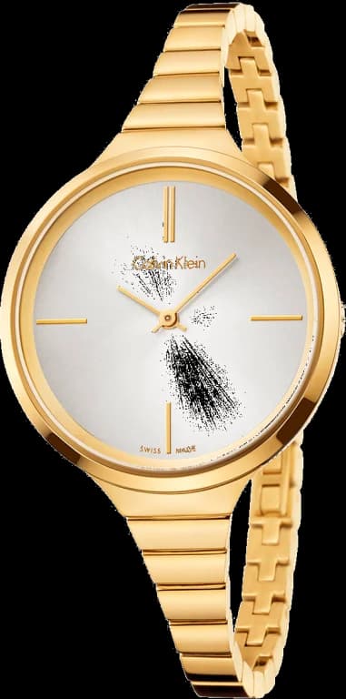 Montre Femme Calvin Klein K4U23526 en acier inoxydable doré