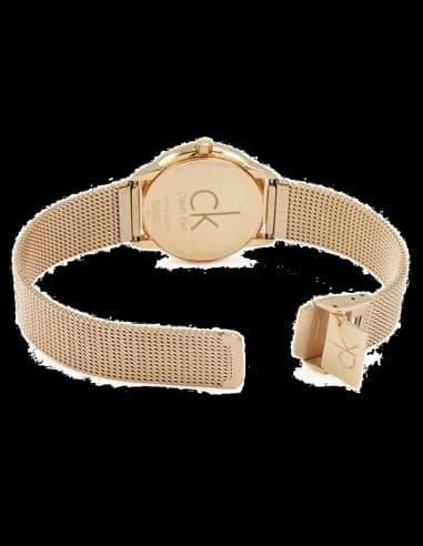 Montre Femme Calvin Klein Minimal K3M23626 Or rose en mesh bracelet