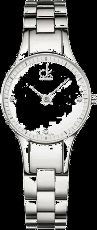 Montre Femme Calvin Klein Simplicity K4323101 quartz cadran argenté bracelet en acier inoxydable argenté