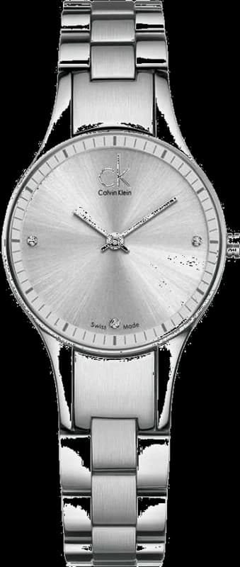 Montre Femme Calvin Klein Simplicity K4323141 quartz cadran argenté bracelet en acier inoxydable argenté