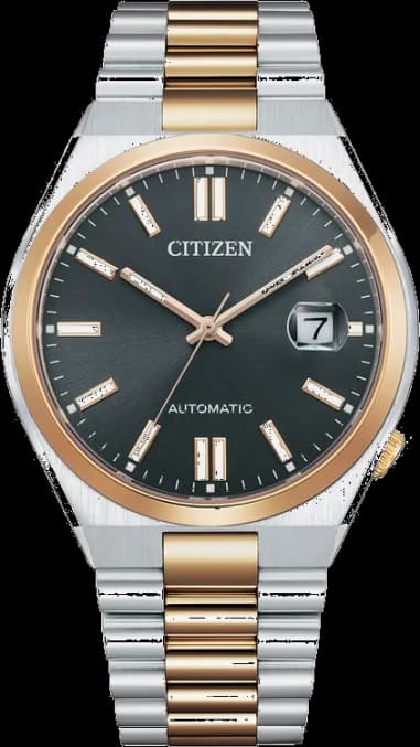 Citizen NJ0154-80H Tsuyosa Automatic Champagne Dial Bicolour Rose Gold Stainless Steel Men's Watch