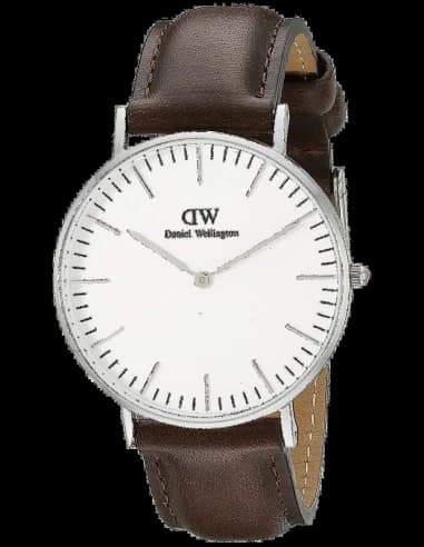 Montre Daniel Wellington Classic Bristol DW00100023 bracelet en cuir lisse
