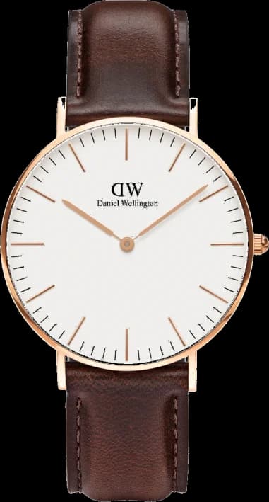Daniel Wellington Classic Bristol DW00100039 Brown Leather 36mm Men's Watch