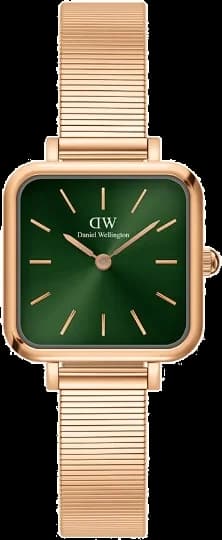 Daniel Wellington DW00100519 Quadro Studio Square Rose Gold and Dark Dial Women's Watch