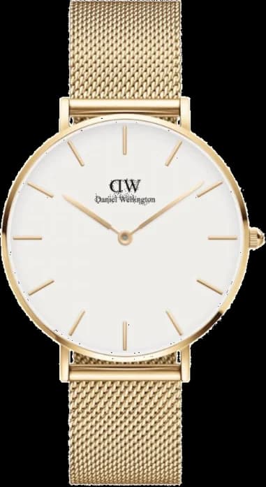 Daniel Wellington Petite Evergold DW00100346 Women's Watch Yellow Gold Milanese Mesh
