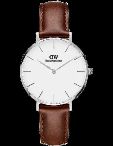 Montre Femme Daniel Wellington Classic DW00100187 Bracelet cuir marron