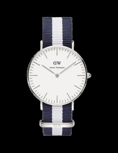 Montre Femme Daniel Wellington Classic Glasgow DW00100047 Blanc