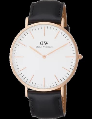Daniel Wellington DW00100007 Black Extra-Slim Case Men's Watch